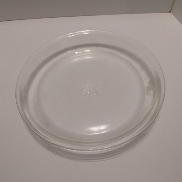 Vintage PYREX Clear Glass Pie Pan Plate #209 Dish 9"  Pre Owned - Picture 5 of 10